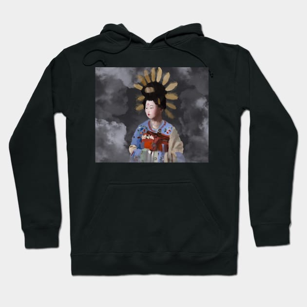 Our Lady Of China Hoodie by HappyRandomArt